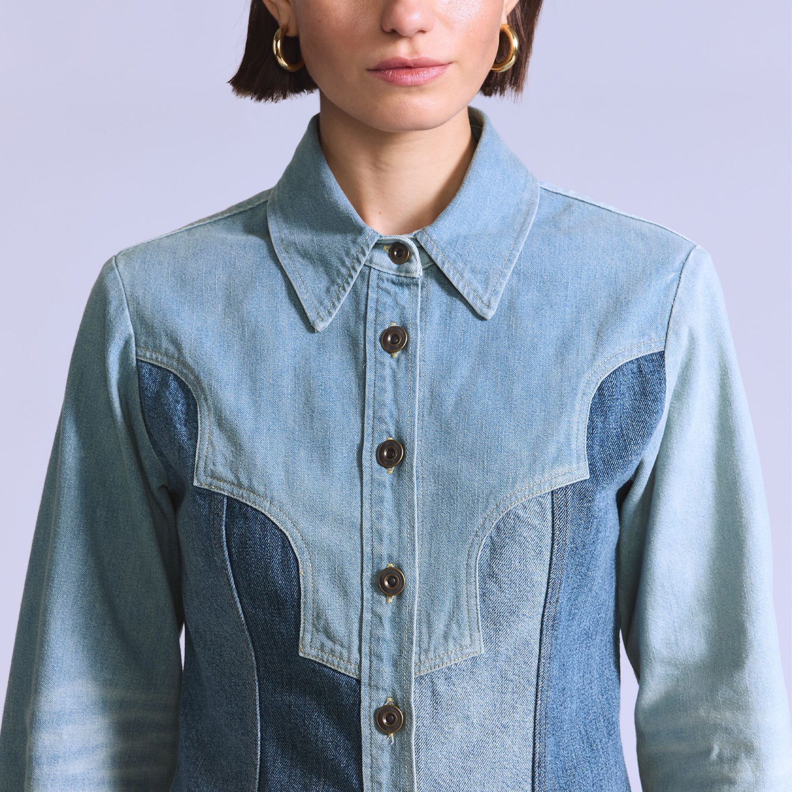 Main 4 - Levi's® Blue Tab™ Women's Roper Shacket - 004TO0000