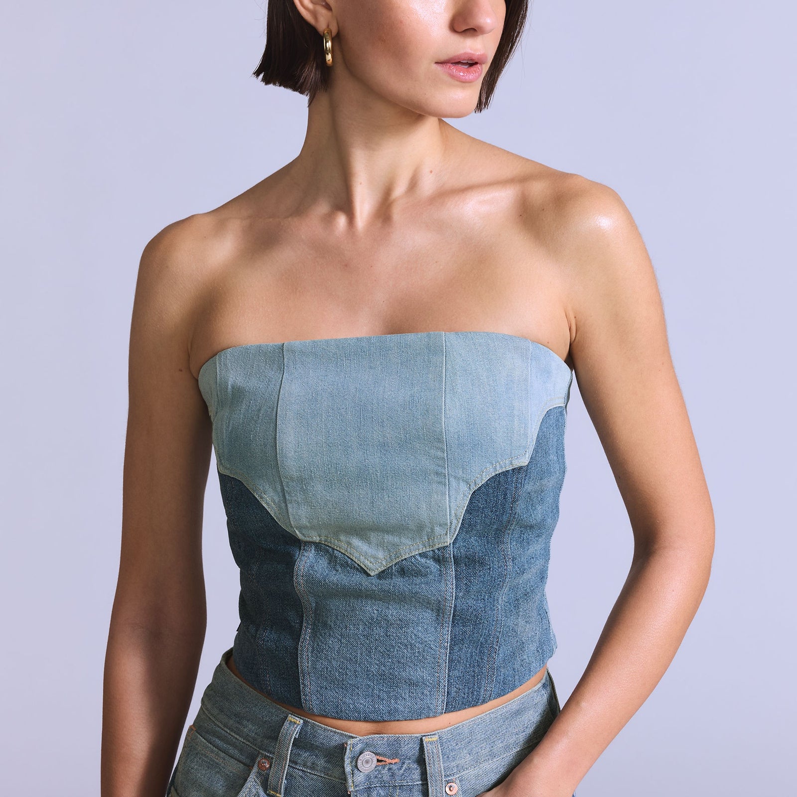 Main 4 - Levi's® Blue Tab™ Women's Roper Bustier - 004TP0000