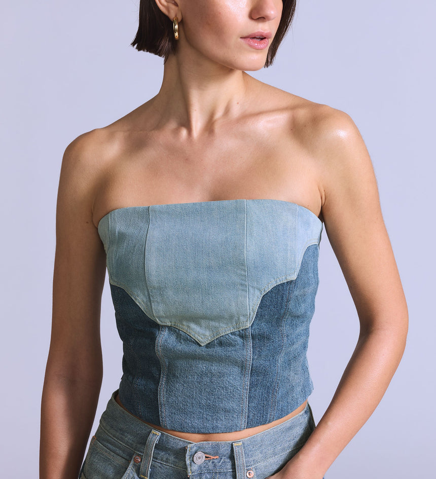 Main 4 - Levi's® Blue Tab™ Women's Roper Bustier - 004TP0000