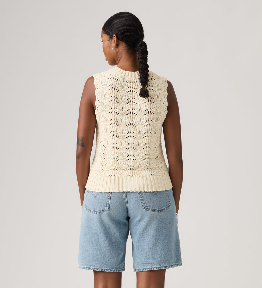 Main 2 - Levi's® Women's Hope Crochet Tank - 0059T0009