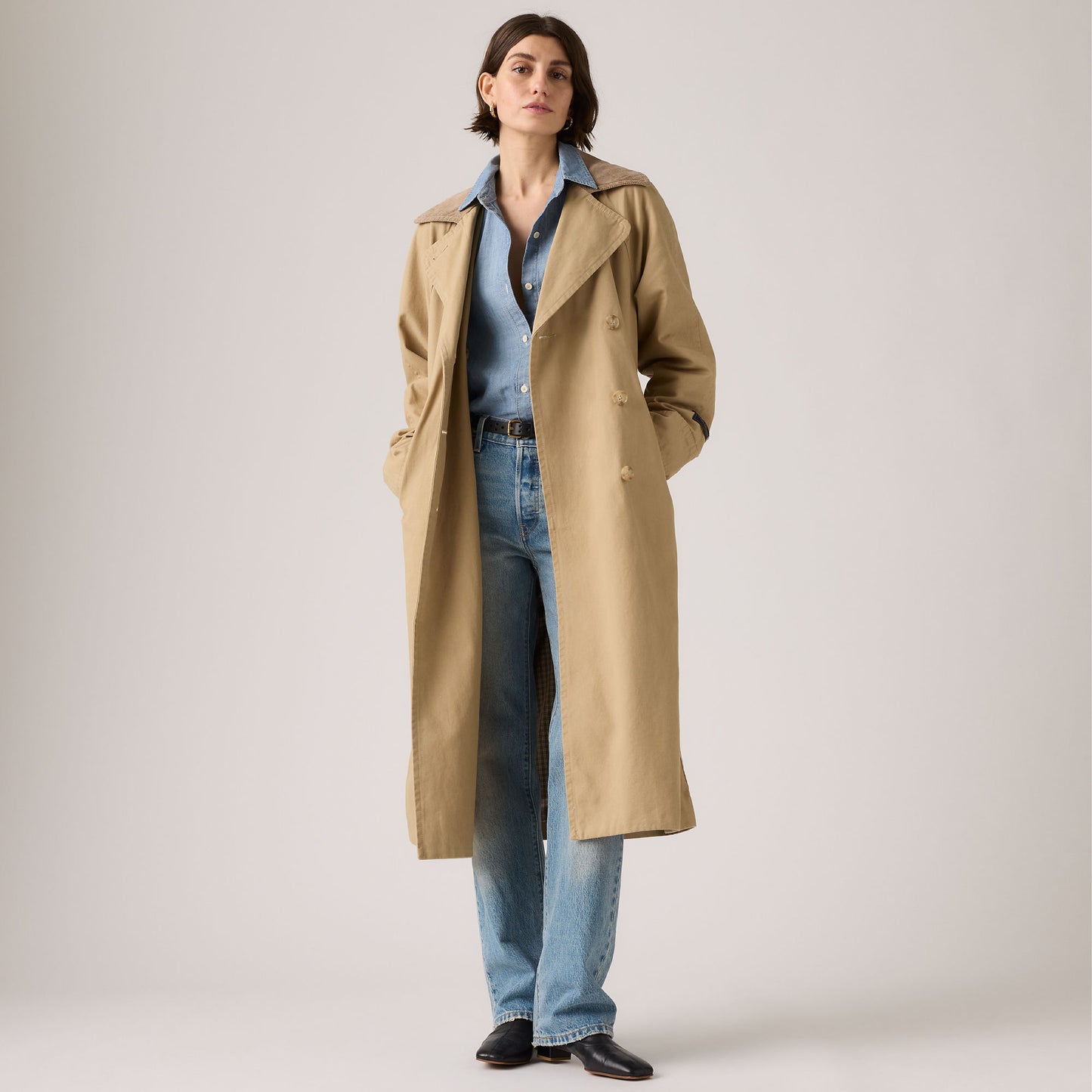 Levi's® Women's Bree Classic Long Trench Coat