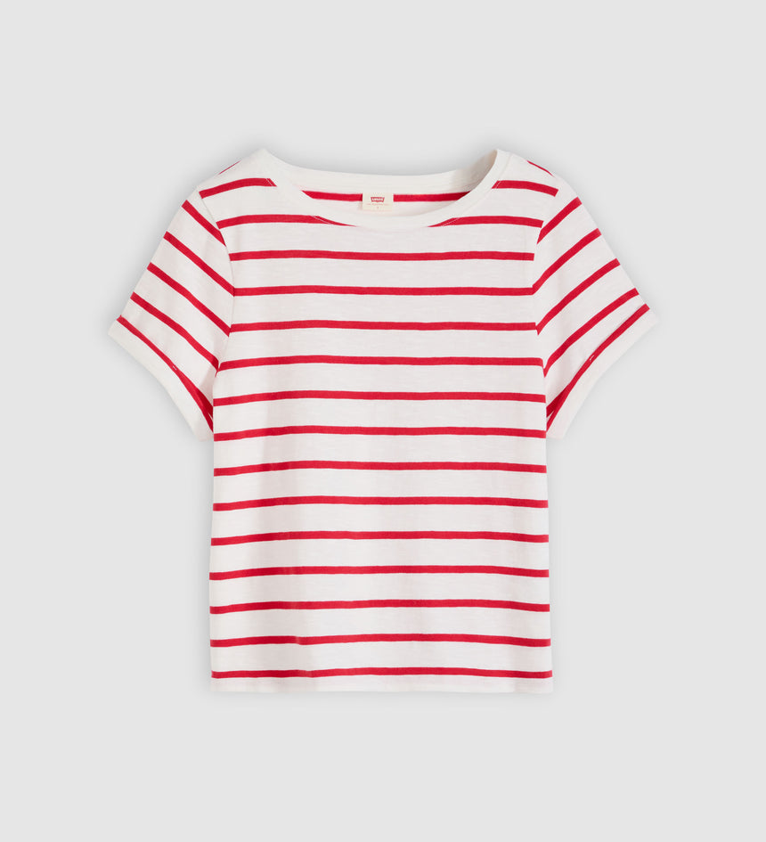 Main 5 - Levi's® Women's Julie Slub Short-Sleeve Tee - 005JV0004