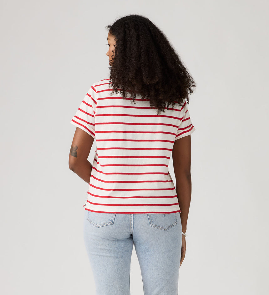 Main 3 - Levi's® Women's Julie Slub Short-Sleeve Tee - 005JV0004