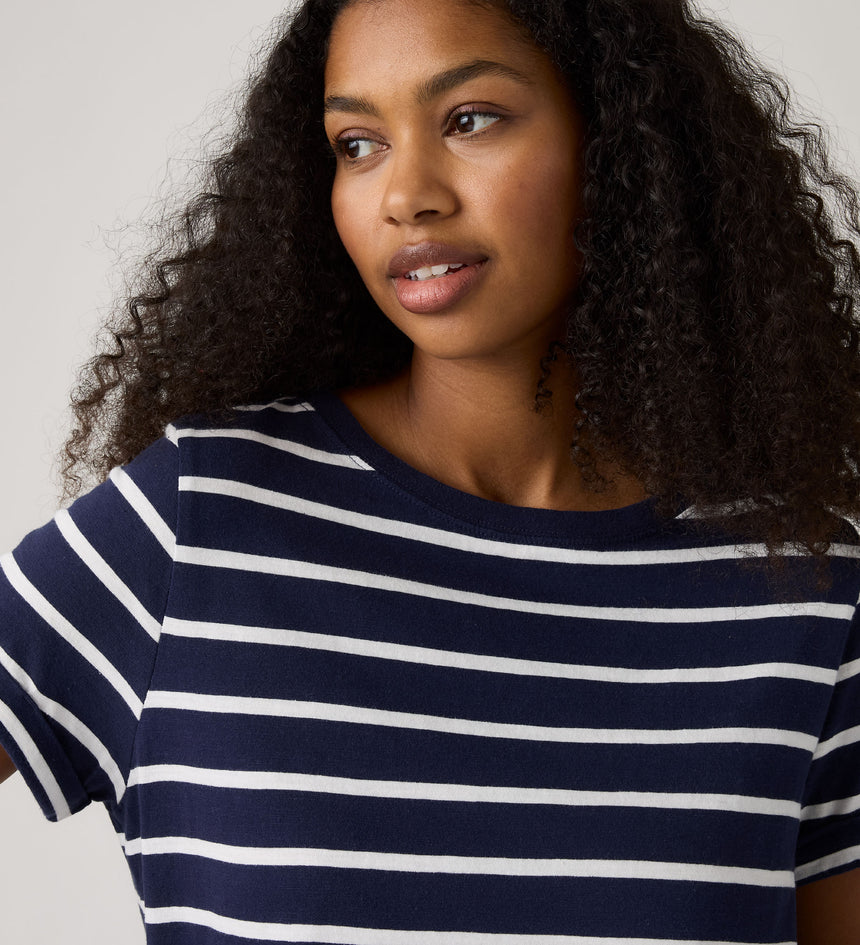 Main 4 - Levi's® Women's Julie Slub Short-Sleeve Tee - 005JV0006