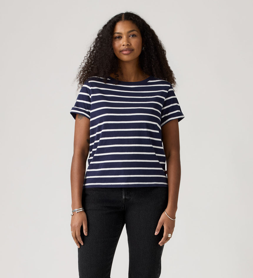 Main 1 - Levi's® Women's Julie Slub Short-Sleeve Tee - 005JV0006