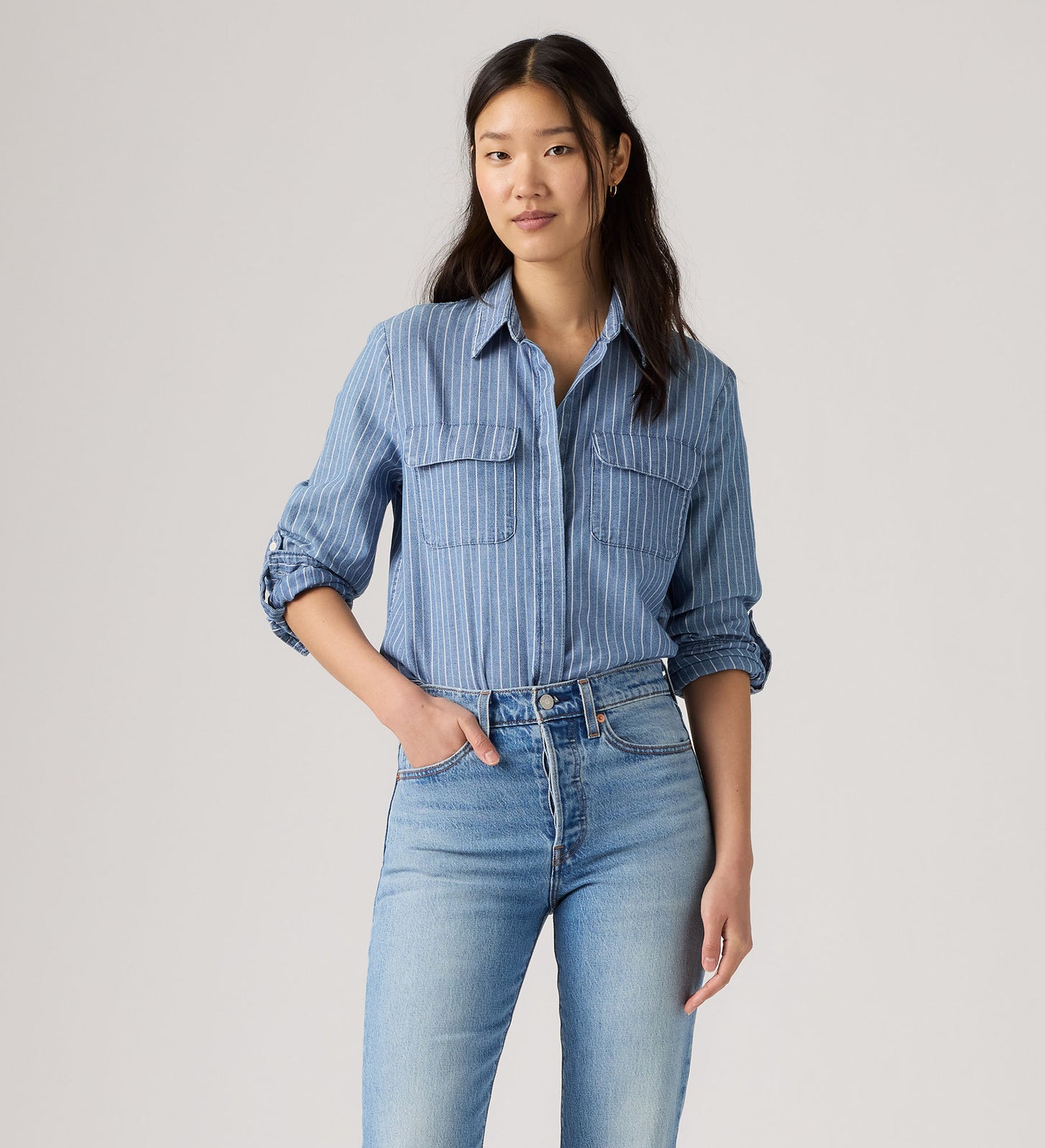 Main 1 - Levi's® Women's Elaine Utility Shirt - 005NJ0020