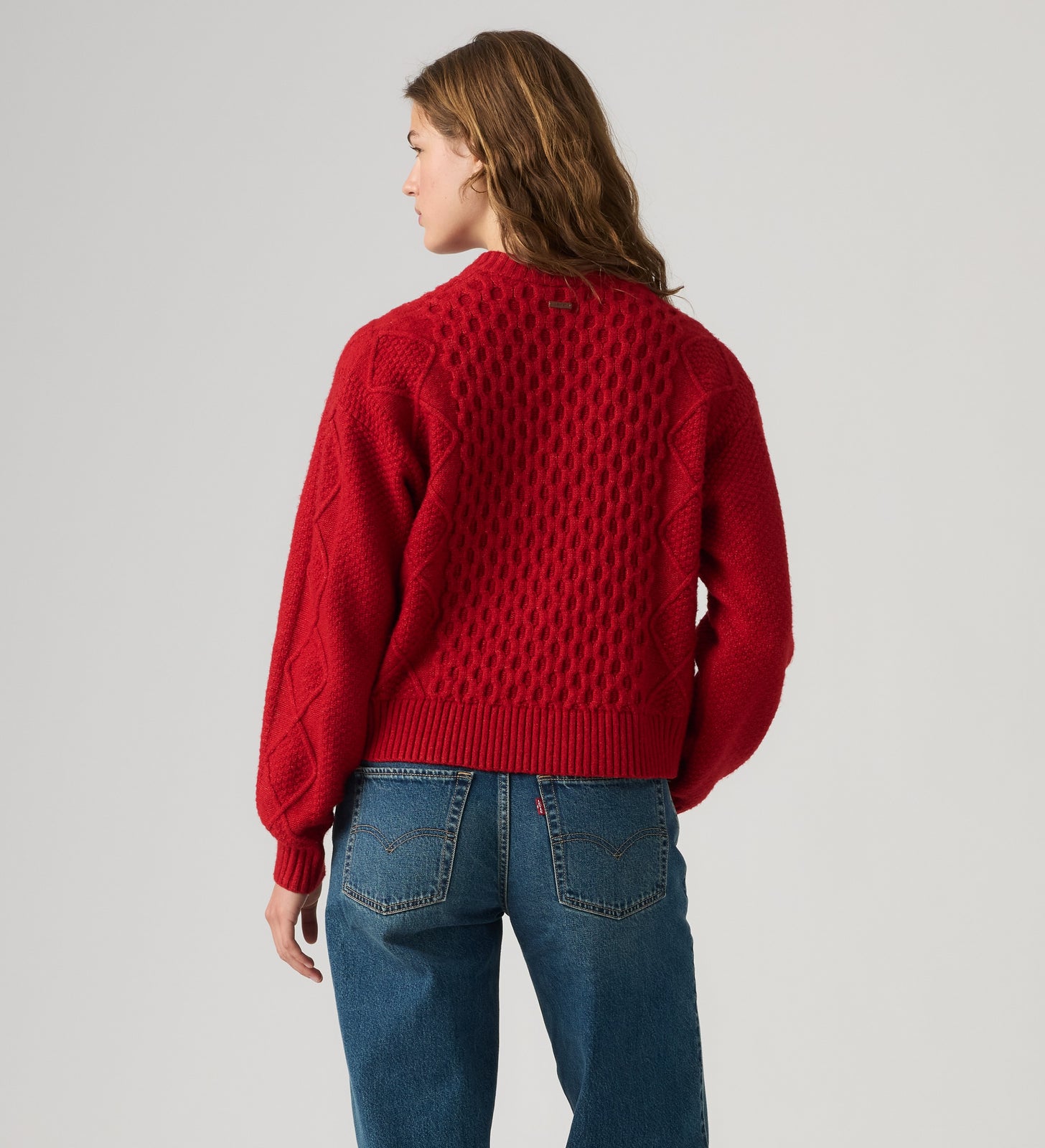 Main 3 - Levi's® Women's Charlotte Crewneck Cardigan - 007VG0010