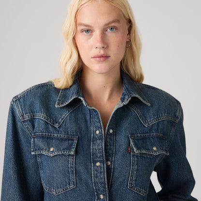 Thumbnail 4 - Levi's® Women's '80s Western Shirt - 007WR0005