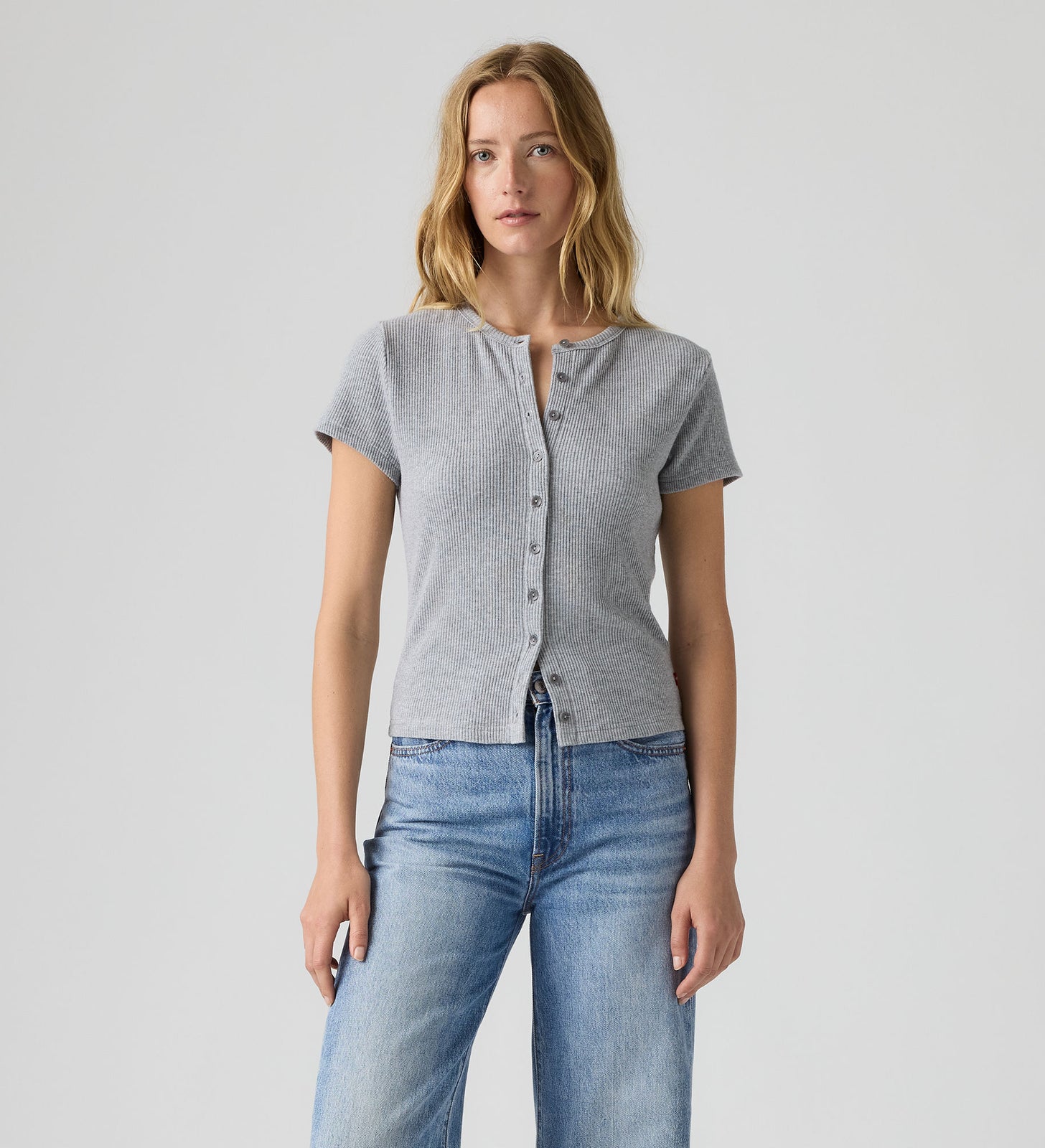 Main 3 - Levi's® Women's Rory Button-Through Shirt - 0086M0005