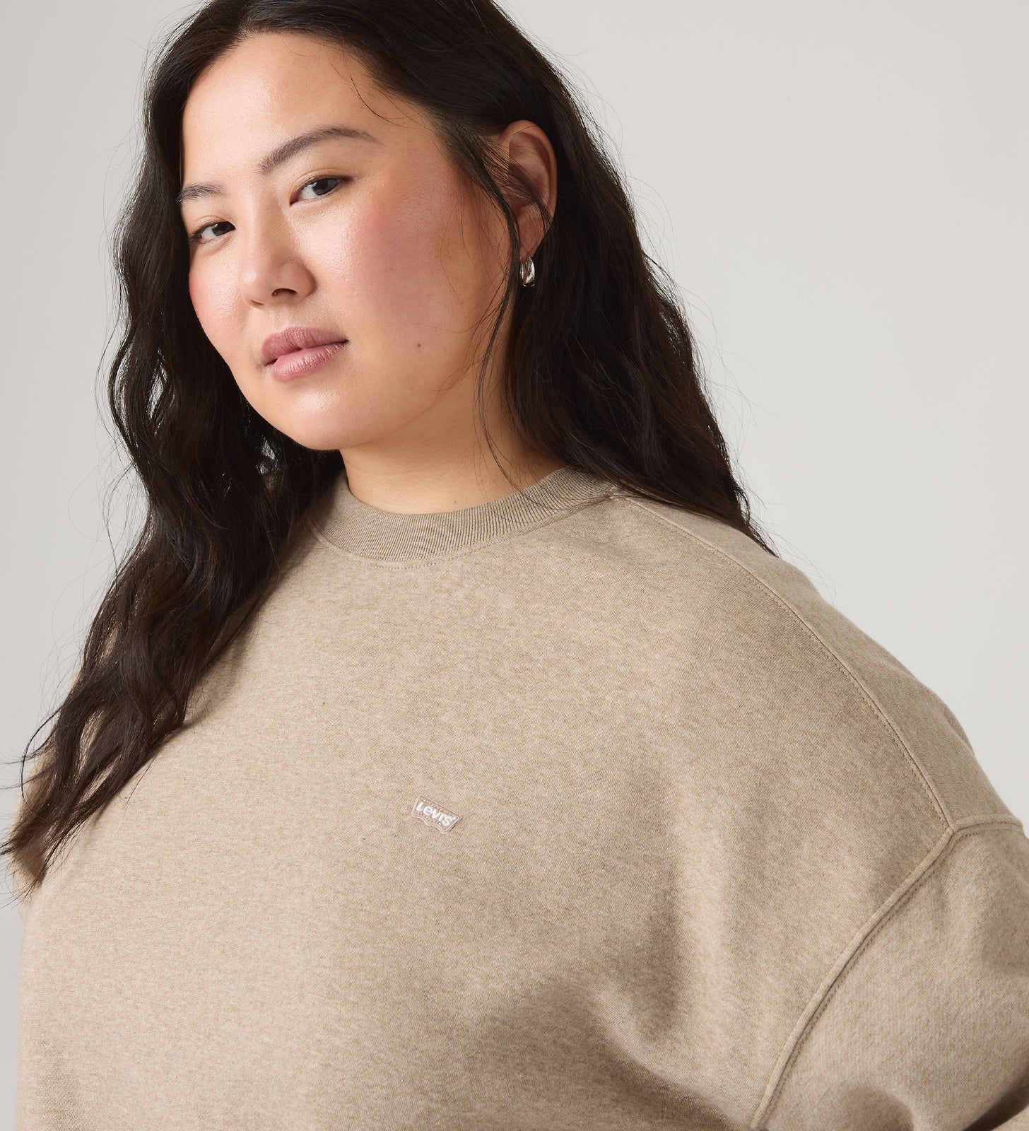 Main 1 - Levi's® Women's Everyday Crewneck Sweatshirt (Plus Size) - 009AX0001