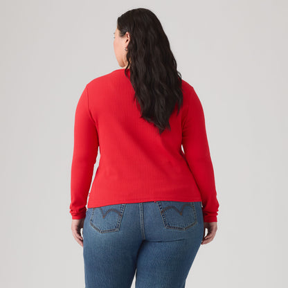 Thumbnail 3 - Levi's® Women's Austen Button-Up Long-Sleeve Top (Plus Size) - 009AZ0001
