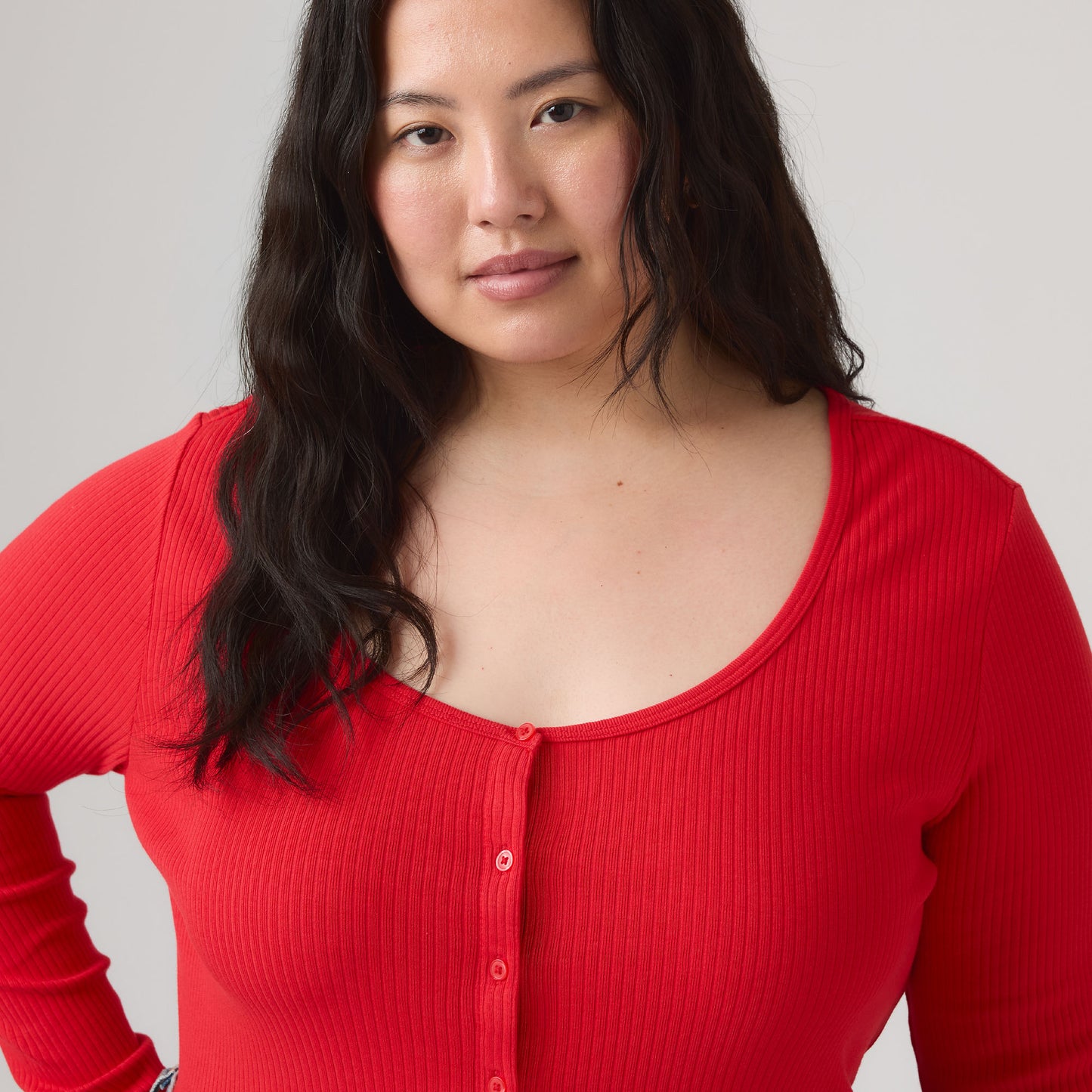 Levi's® Women's Austen Button-Up Long-Sleeve Top (Plus Size)