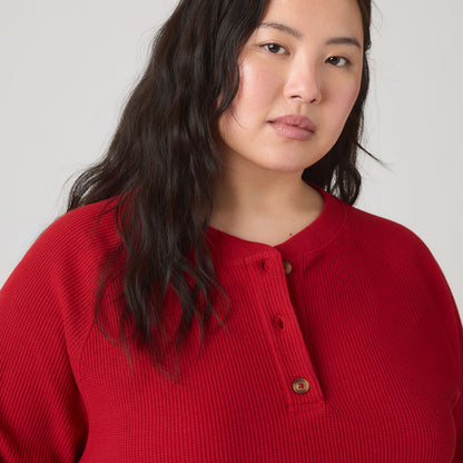 Thumbnail 4 - Levi's® Women's Lassen Henley (Plus Size) - 009B00003