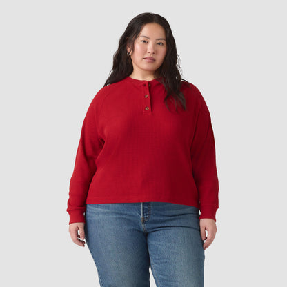 Thumbnail 1 - Levi's® Women's Lassen Henley (Plus Size) - 009B00003