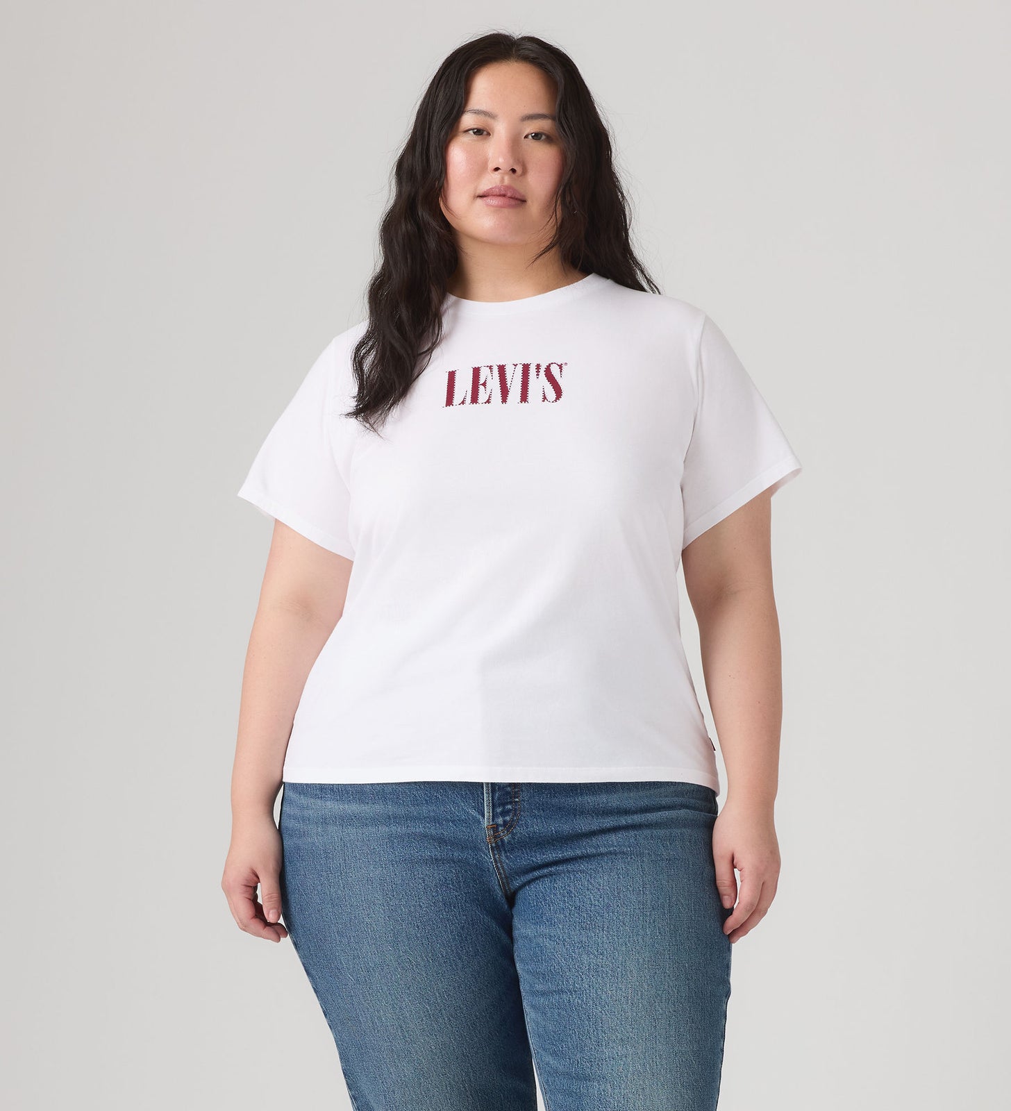 Main 4 - Levi's® Women's Perfect T-Shirt (Plus Size) - 357900454