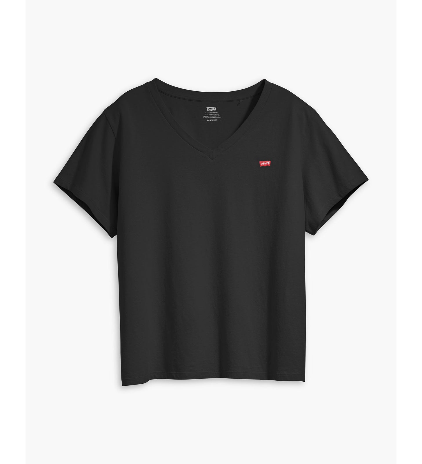 Main 5 - Levi's® Women's V-Neck T-Shirt (Plus Size) - A23230002