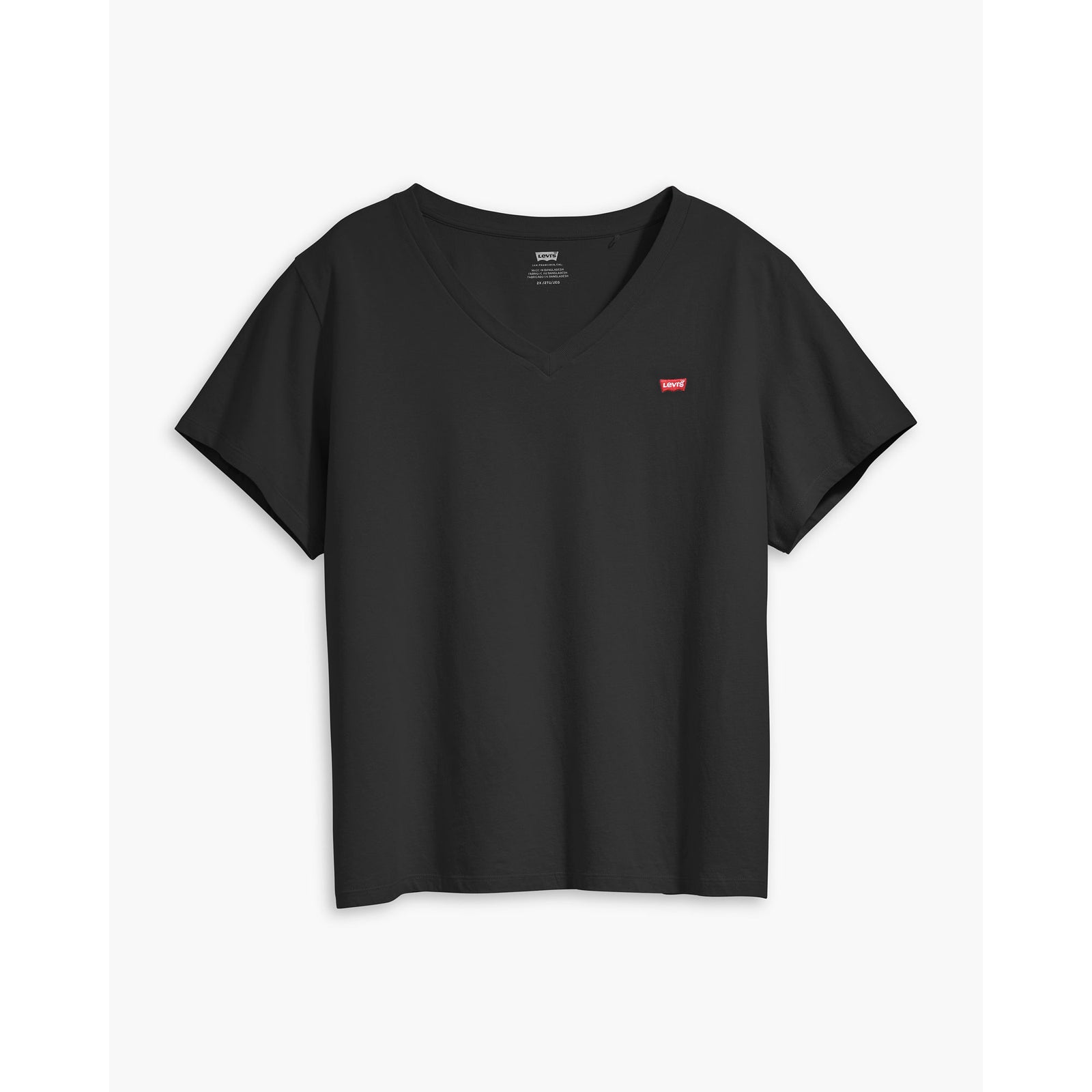 Main 5 - Levi's® Women's V-Neck T-Shirt (Plus Size) - A23230002