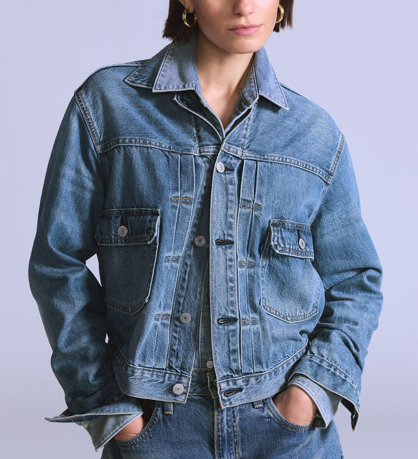 Main 4 - Levi's® Blue Tab™ Women's Type II Trucker Jacket - A58840005