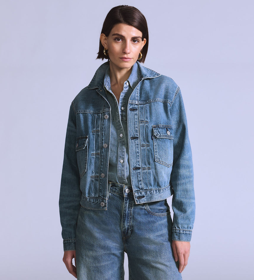 Main 1 - Levi's® Blue Tab™ Women's Type II Trucker Jacket - A58840005