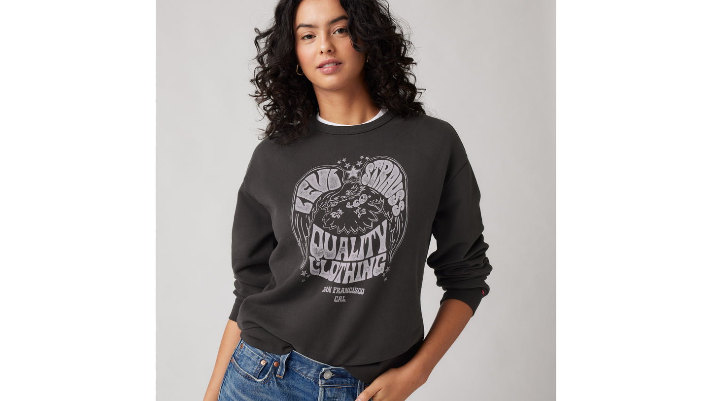 Levi’s® Women’s Graphic Heritage Crewneck Sweatshirt