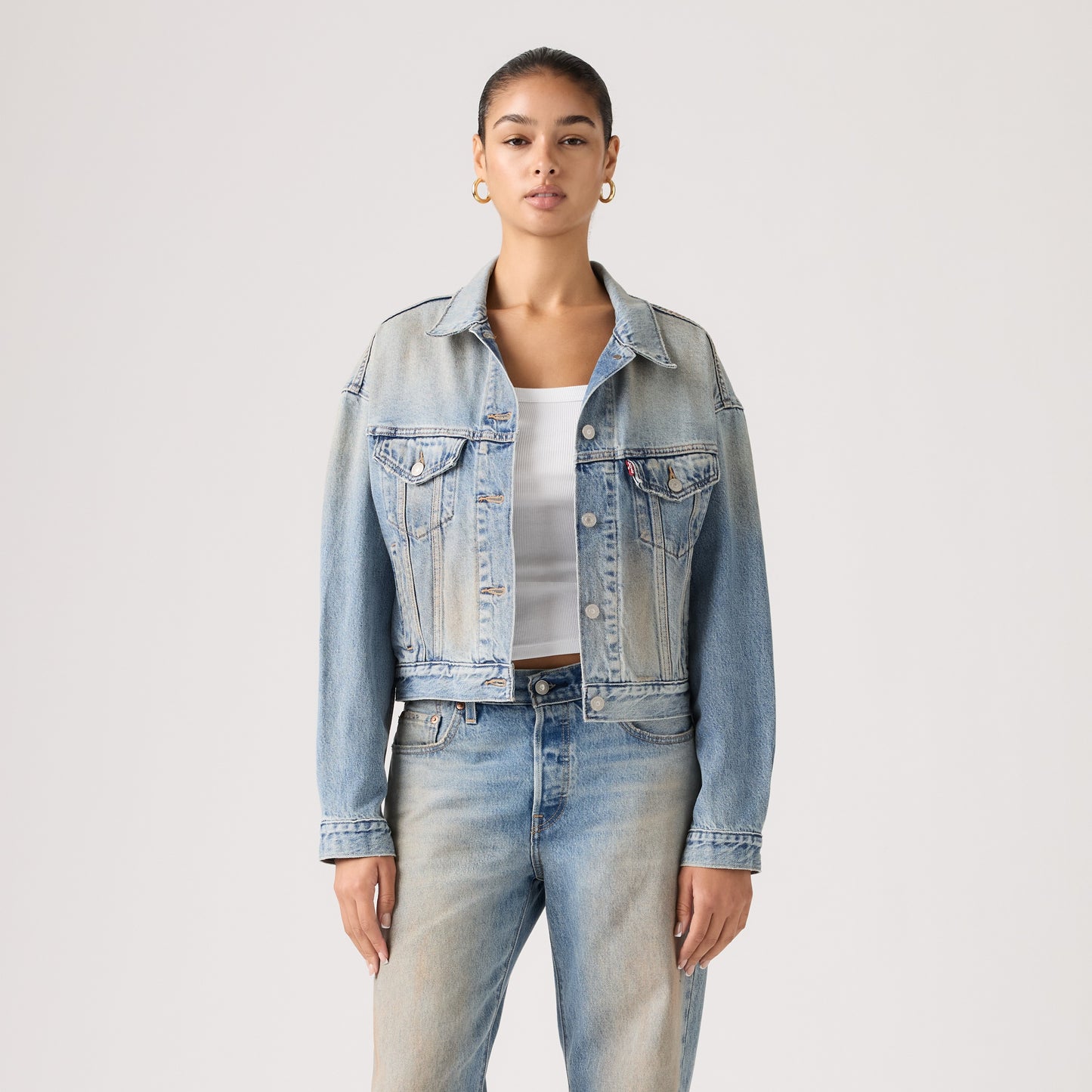 Levi's® Women's Cropped '90s Trucker Jacket