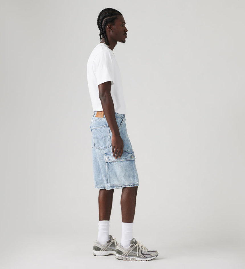 Main 3 - Levi's® Men's 478 Baggy Cargo Shorts - 001GU0004