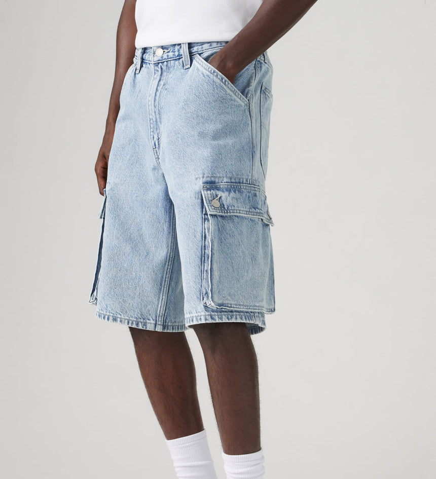 Main 5 - Levi's® Men's 478 Baggy Cargo Shorts - 001GU0004
