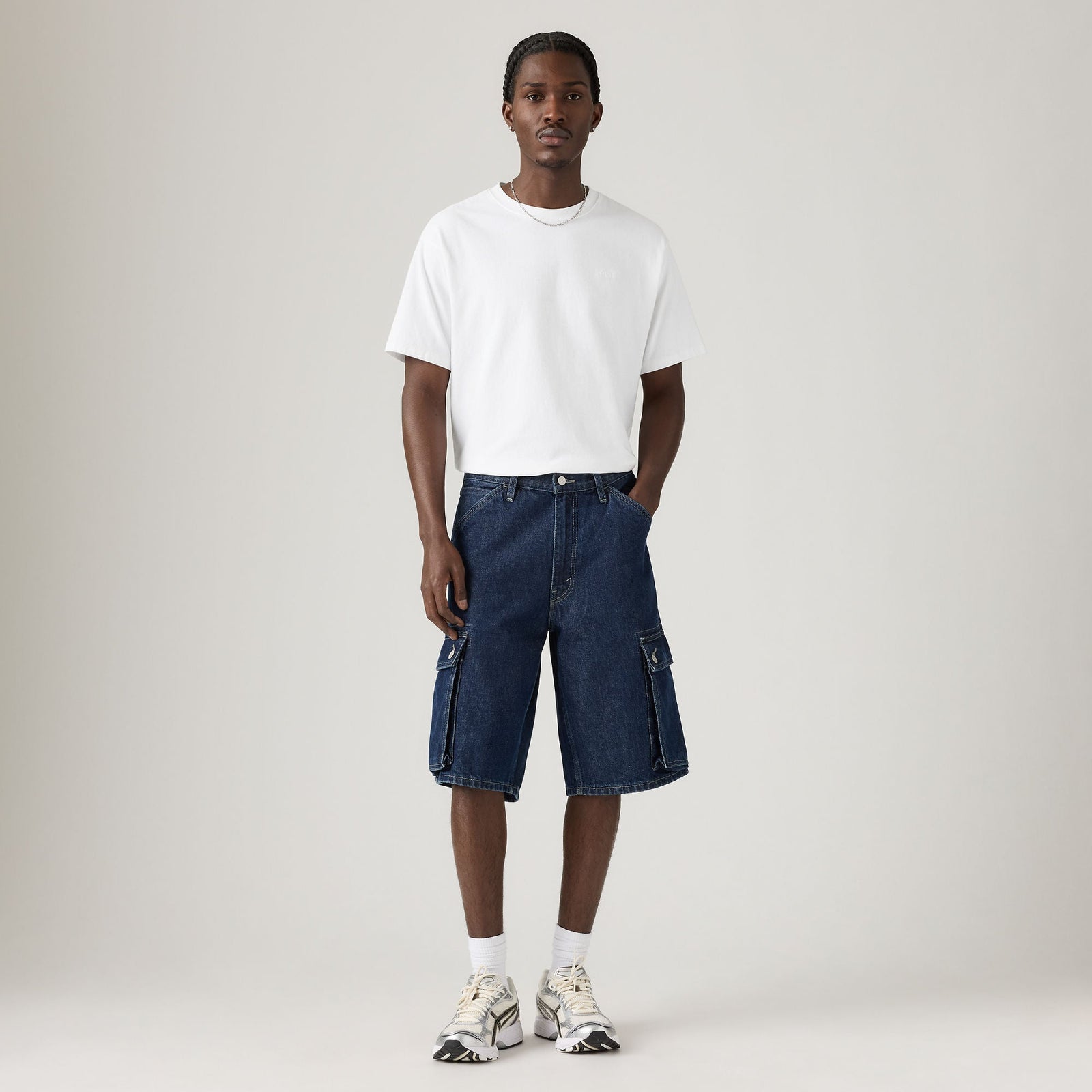 Main 2 - Levi's® Men's 478 Baggy Cargo Shorts SCL - 