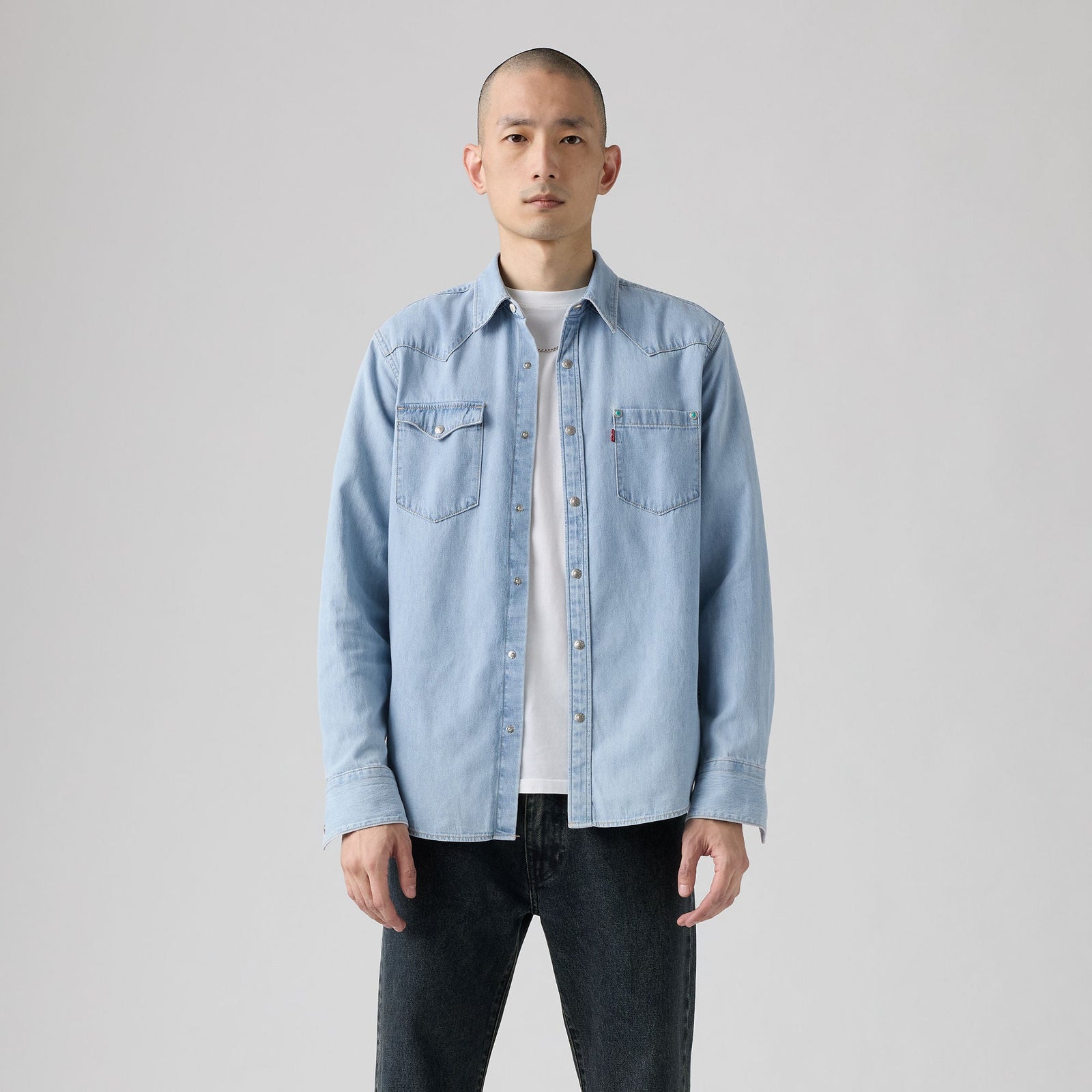 Main 1 - Levi's® Men's Barstow Special Edition Standard Fit Western Shirt SCL - 