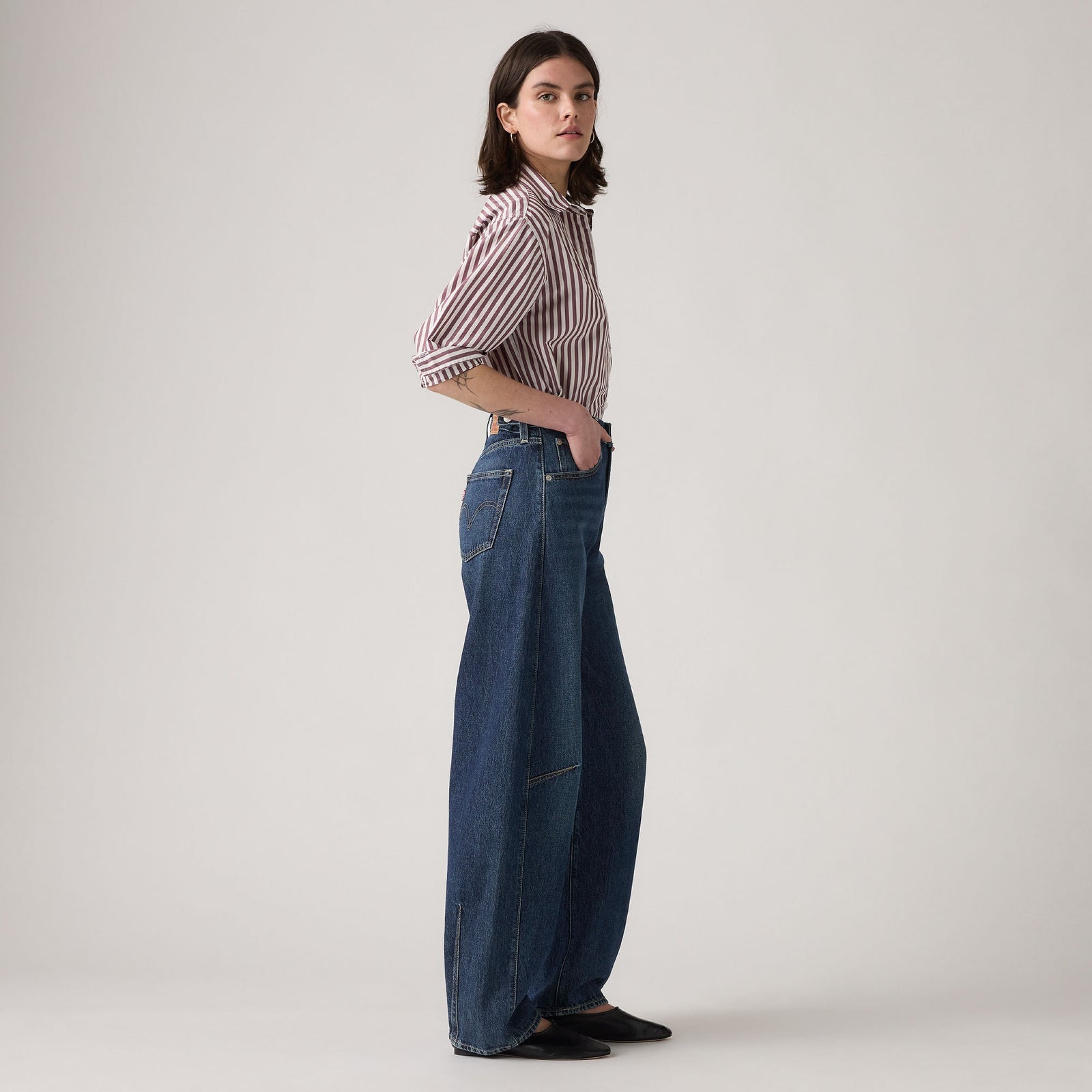 Main 3 - Levi's® Women's Cinch Barrel Jeans - 003V50001