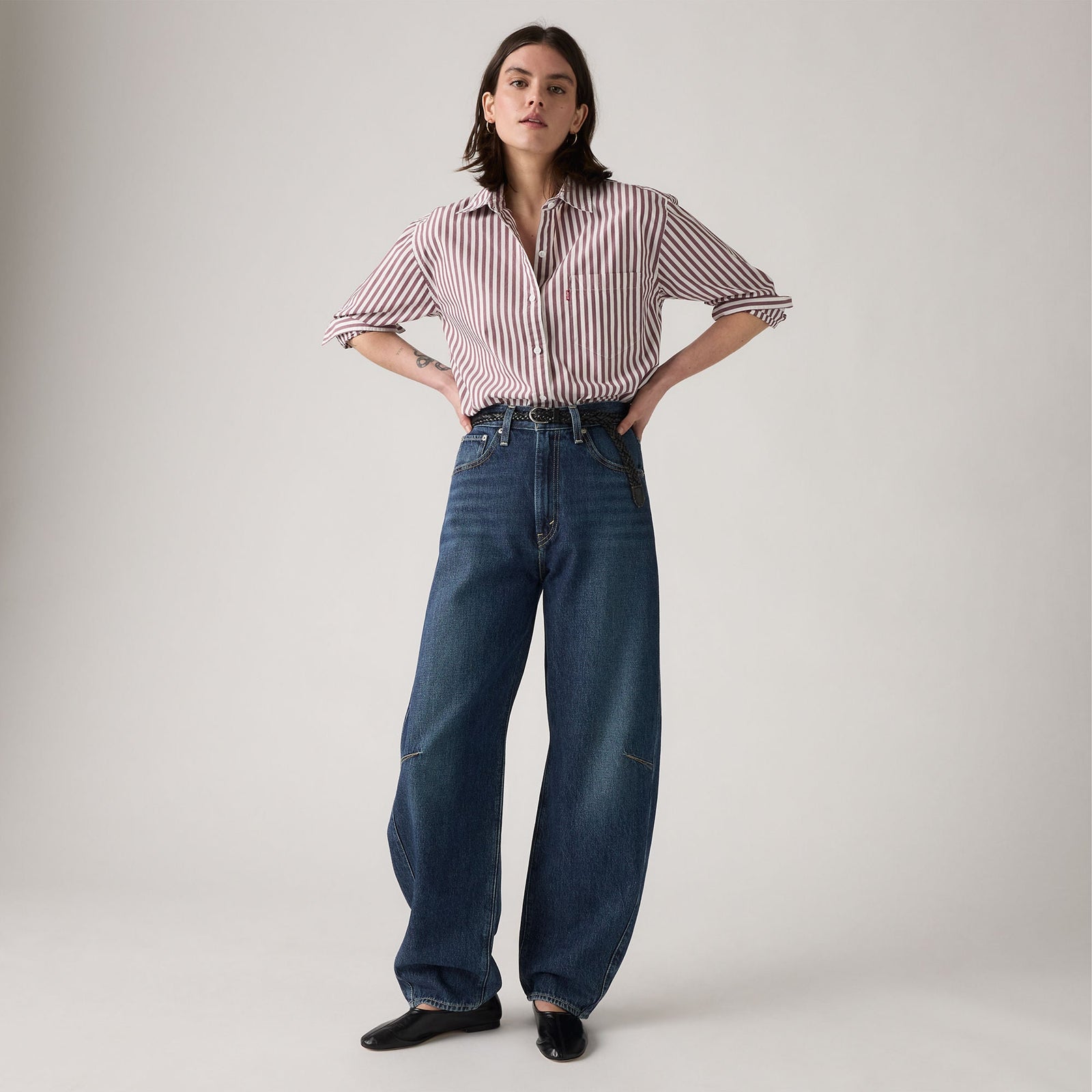 Main 4 - Levi's® Women's Cinch Barrel Jeans - 003V50001