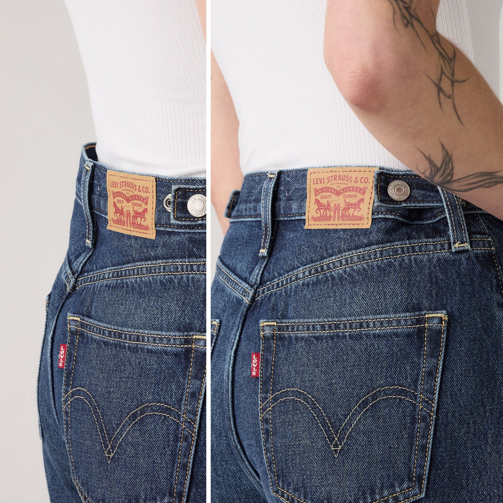 Main 6 - Levi's® Women's Cinch Barrel Jeans - 003V50001