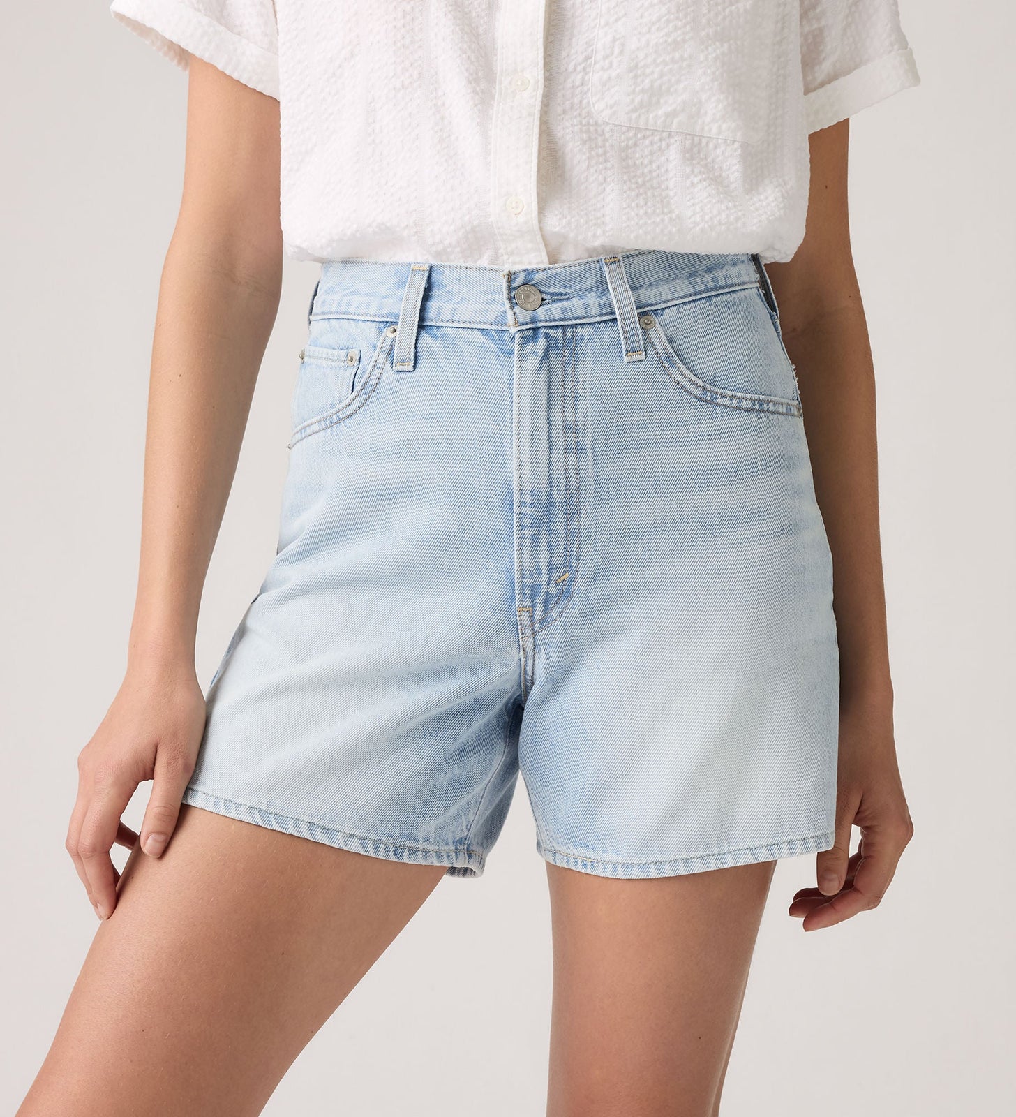Main 5 - Levi's® Women's Cinch Mid-Thigh Shorts - 003KI0004