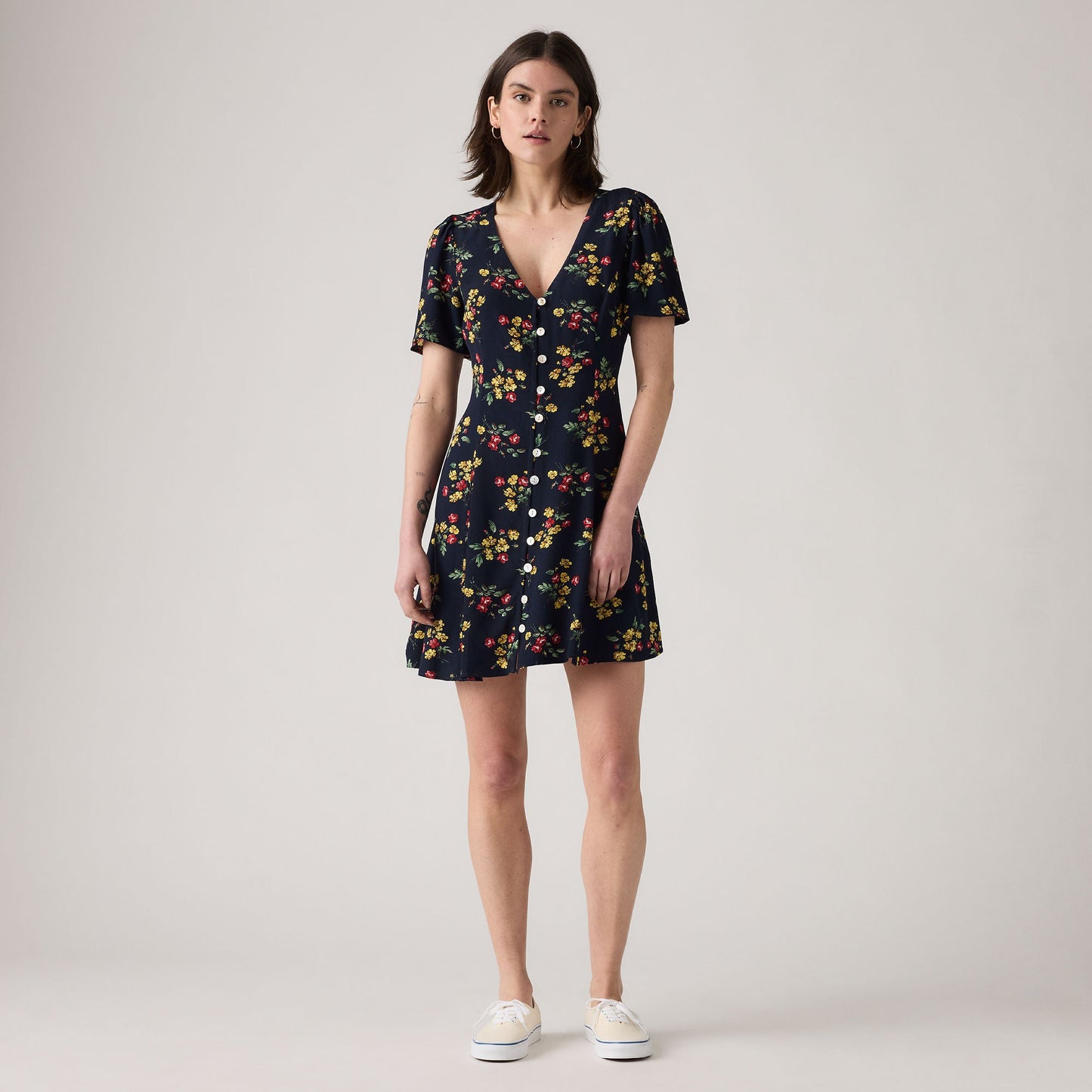 Levi's® Women's Gianni Short-Sleeve Mini Dress