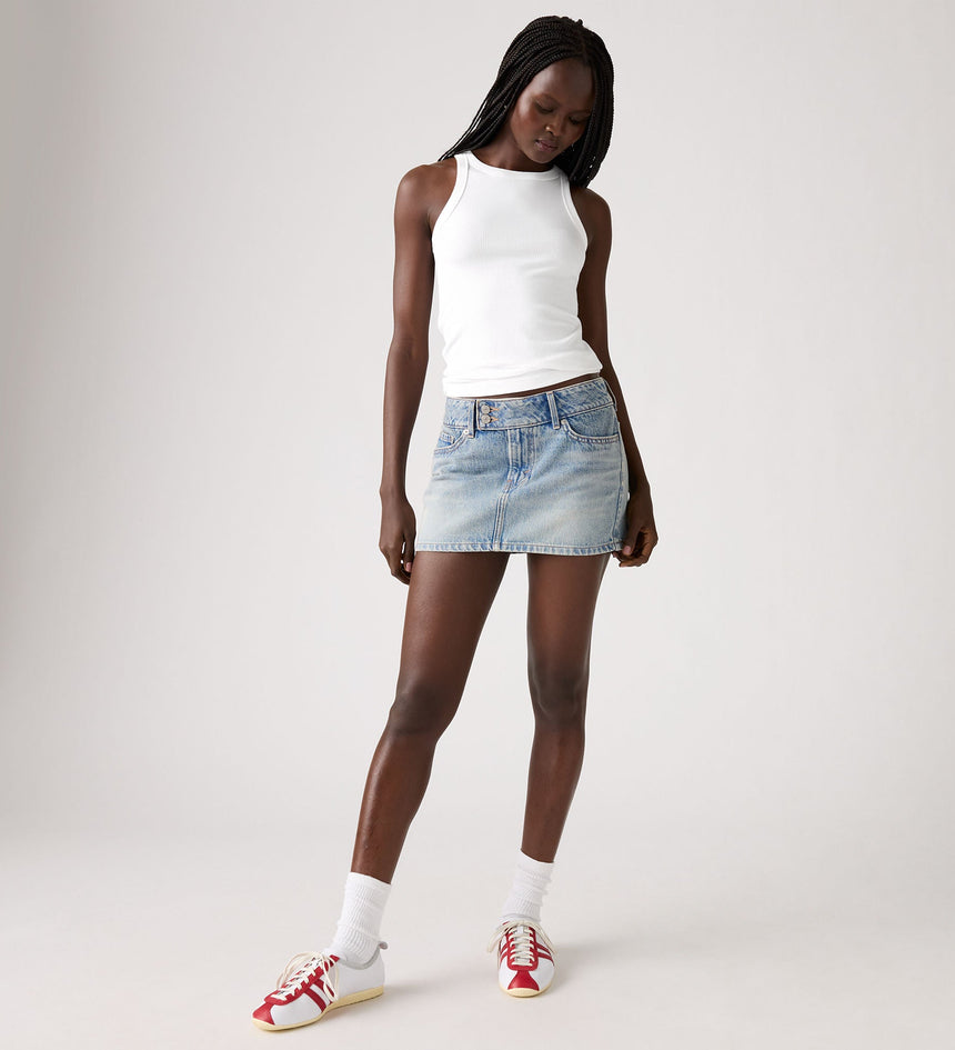 Main 4 - Levi's® Women's Superlow Mini Skirt - 003Z70001