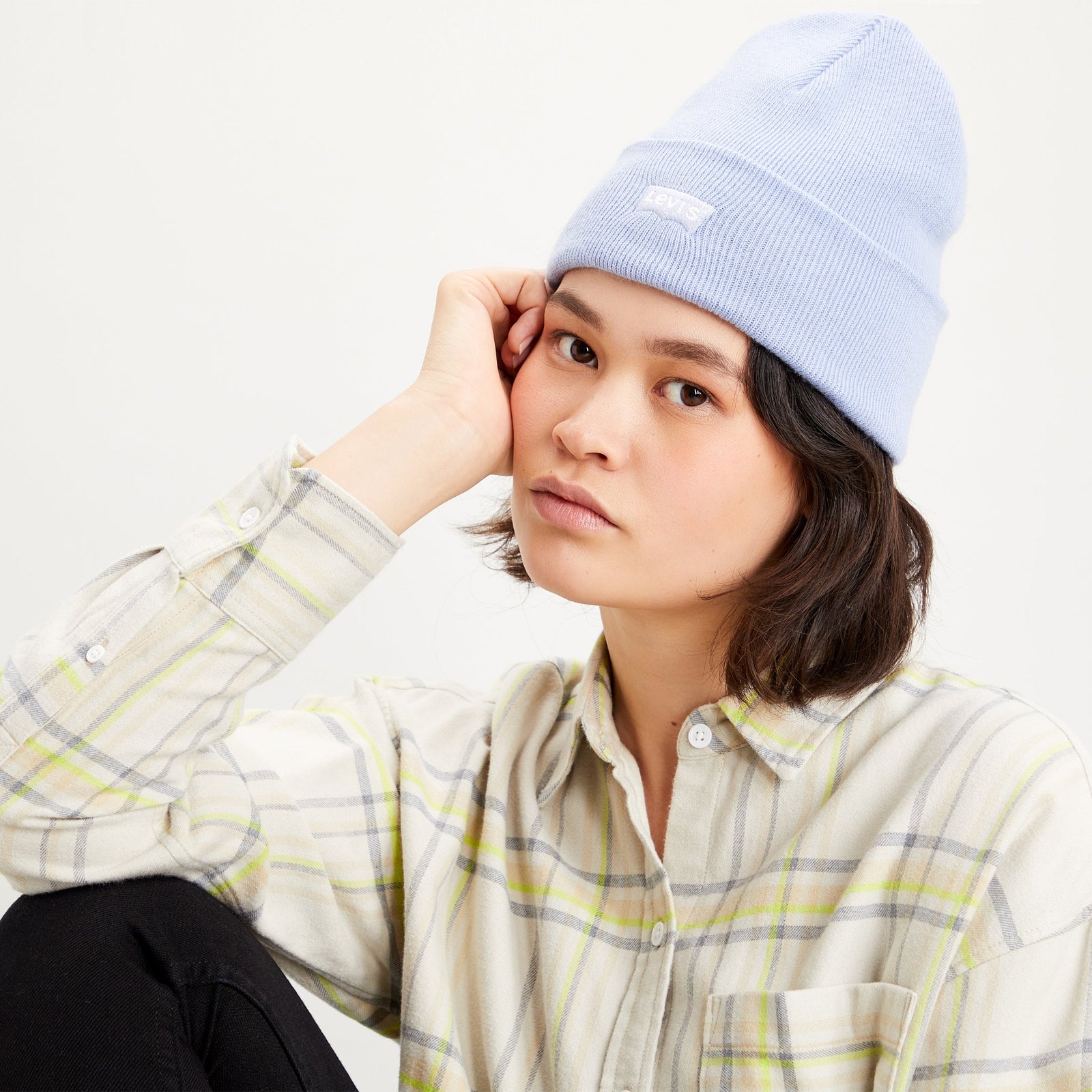 Main 1 - Levi's® Batwing Logo Slouchy Beanie SCL - 