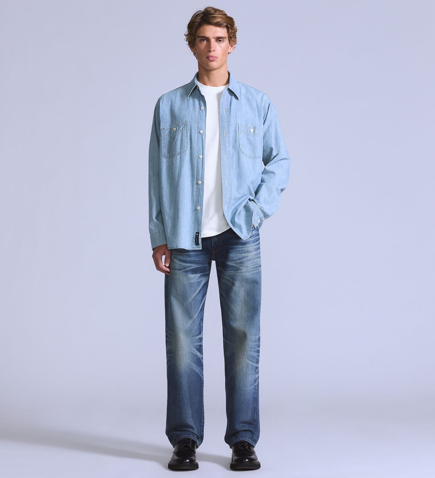 Main 1 - Levi's® Blue Tab™ Men's Anchor Relaxed Jeans - 0033V0006
