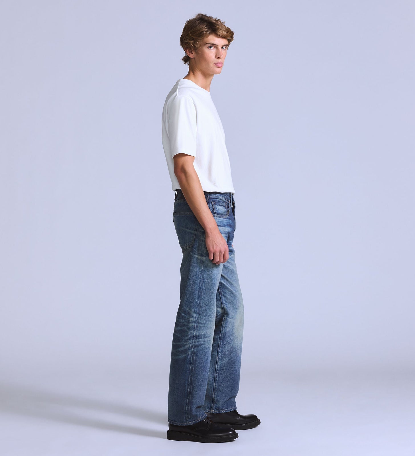 Main 4 - Levi's® Blue Tab™ Men's Anchor Relaxed Jeans - 0033V0006