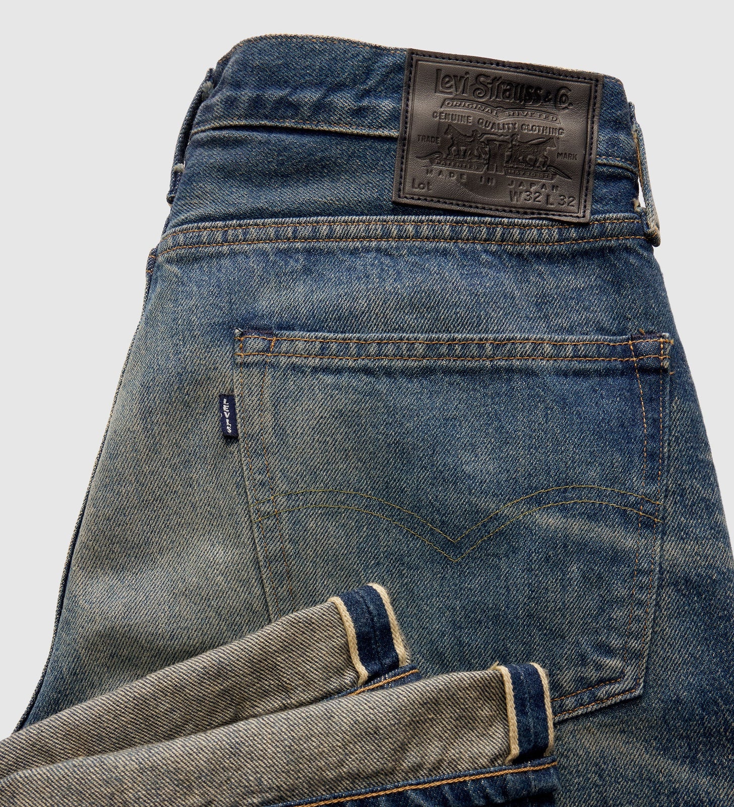 Main 9 - Levi's® Blue Tab™ Men's Anchor Relaxed Jeans - 0033V0006