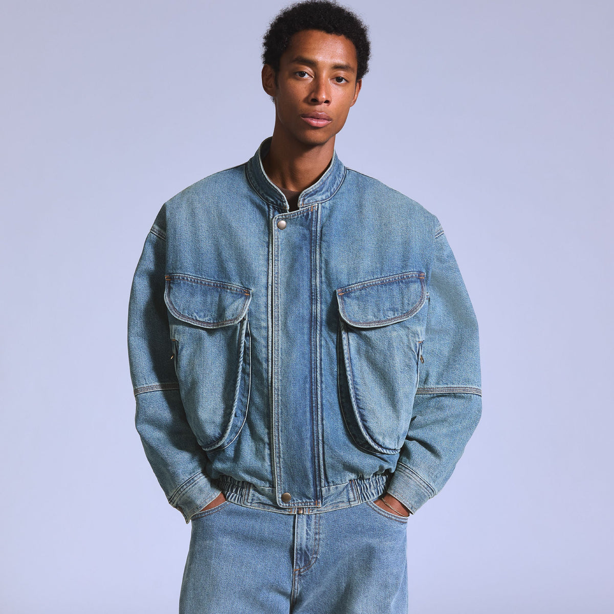 Levi's® Blue Tab™ Men's Denim Bomber Jacket SCL