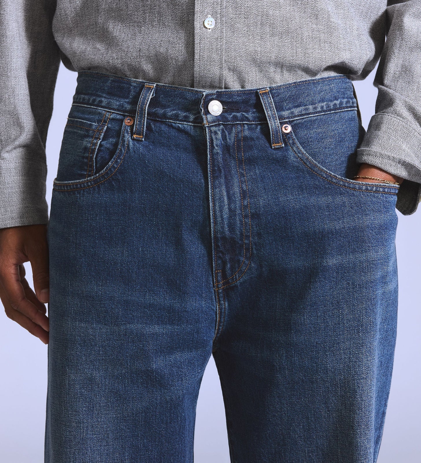 Main 6 - Levi's® Blue Tab™ Men's Marker Loose Jeans - 001LN0013