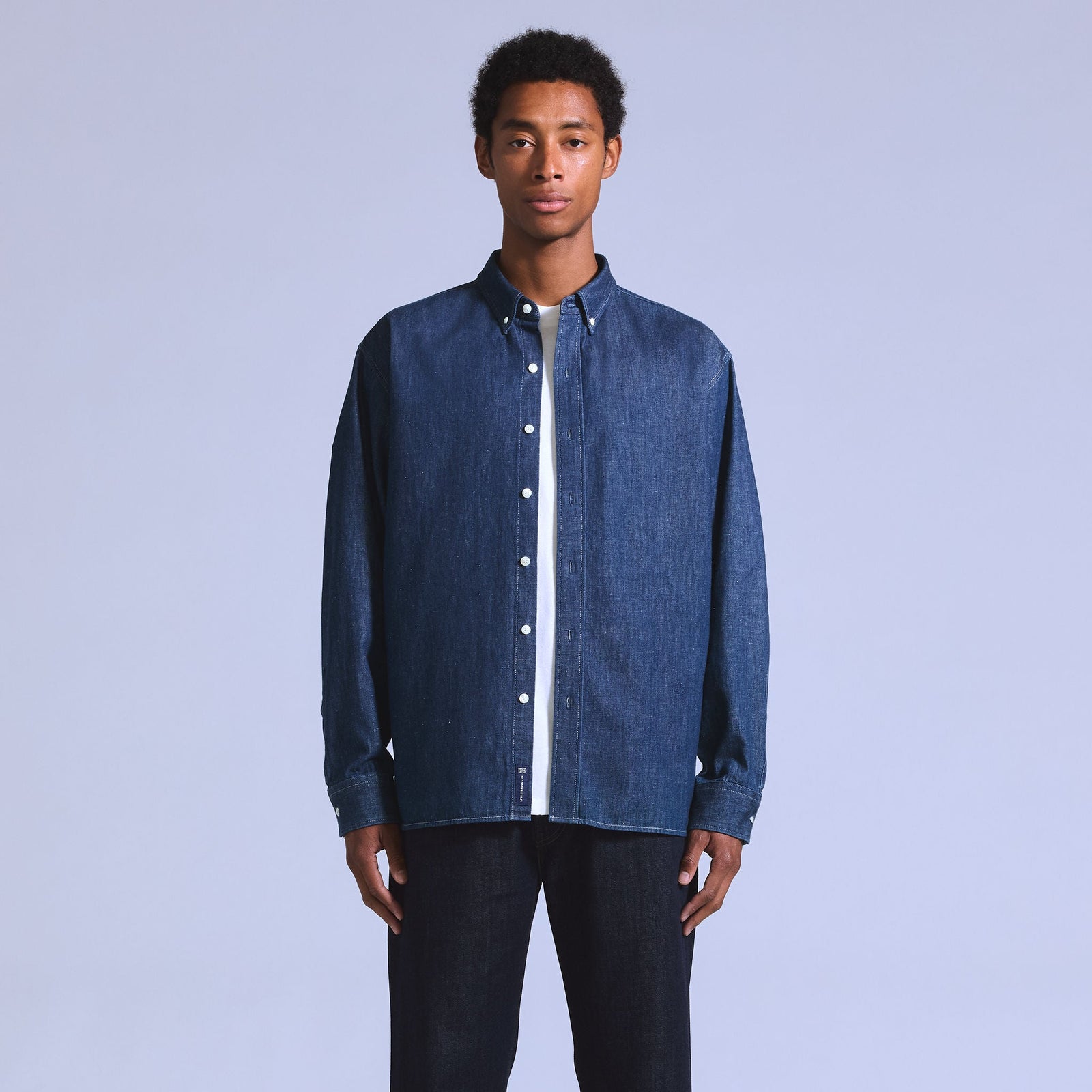 Main 1 - Levi's® Blue Tab™ Men's Relaxed Button-Up Shirt - 001LI0004