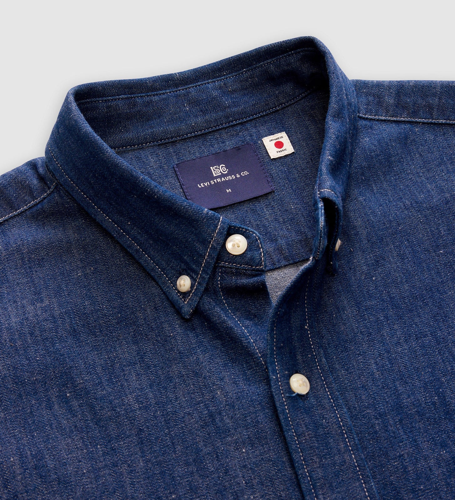 Main 5 - Levi's® Blue Tab™ Men's Relaxed Button-Up Shirt - 001LI0004