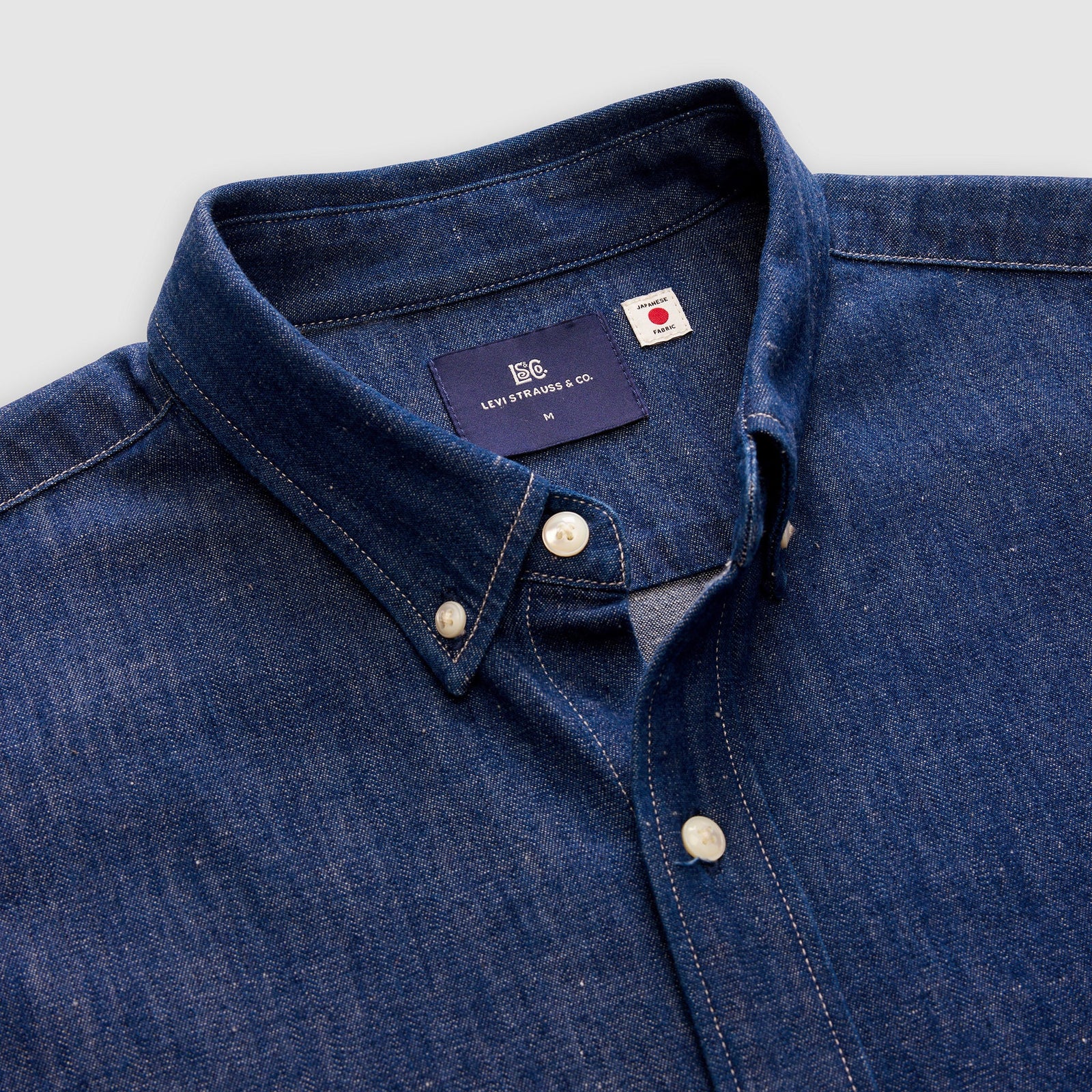 Main 5 - Levi's® Blue Tab™ Men's Relaxed Button-Up Shirt - 001LI0004