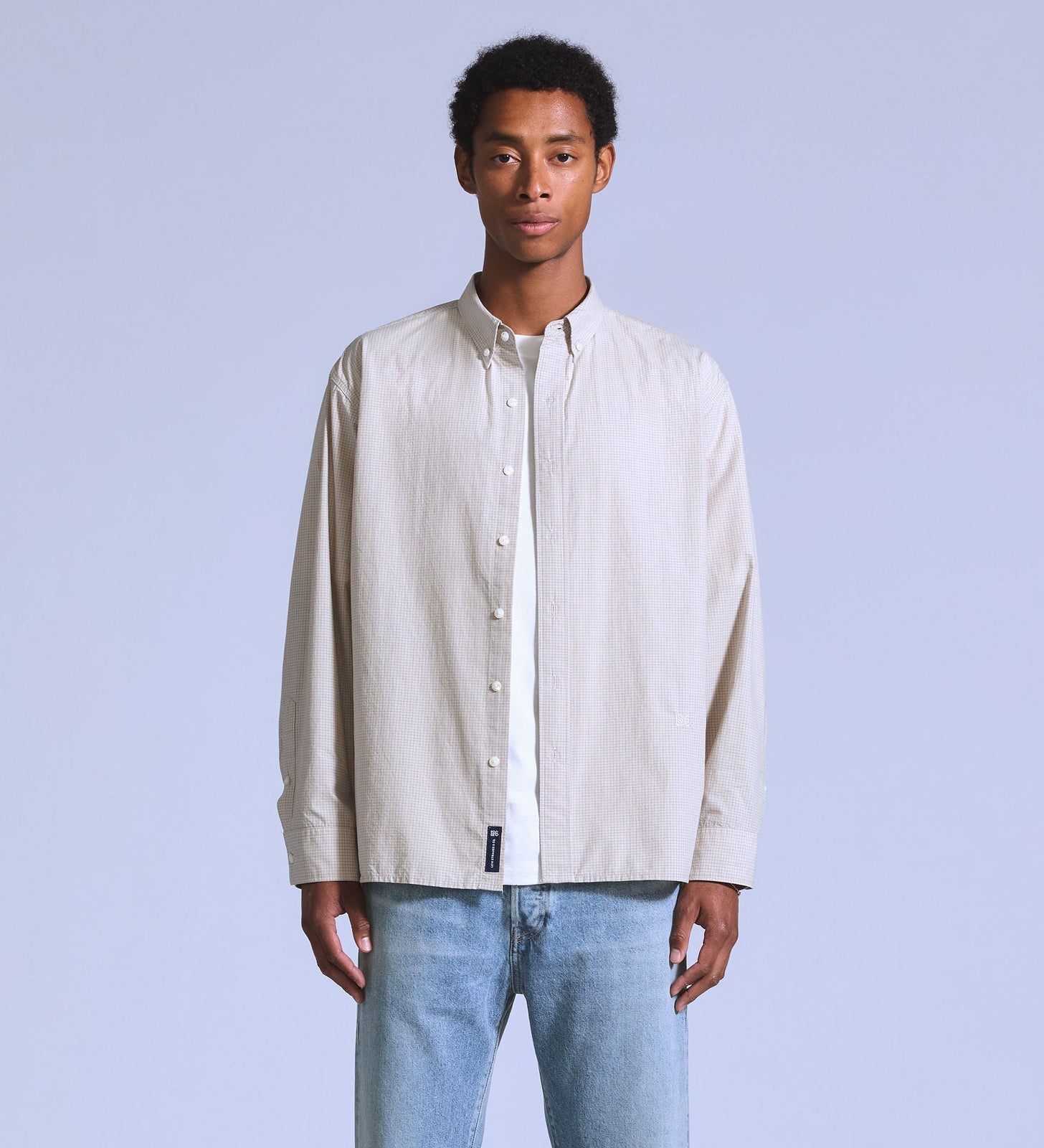 Main 1 - Levi's® Blue Tab™ Men's Relaxed Button-Up Shirt - 001LI0005
