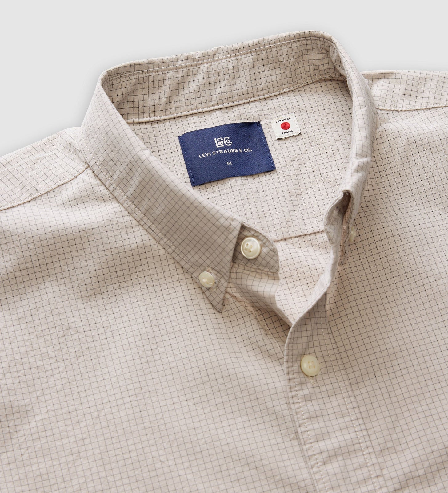 Main 5 - Levi's® Blue Tab™ Men's Relaxed Button-Up Shirt - 001LI0005