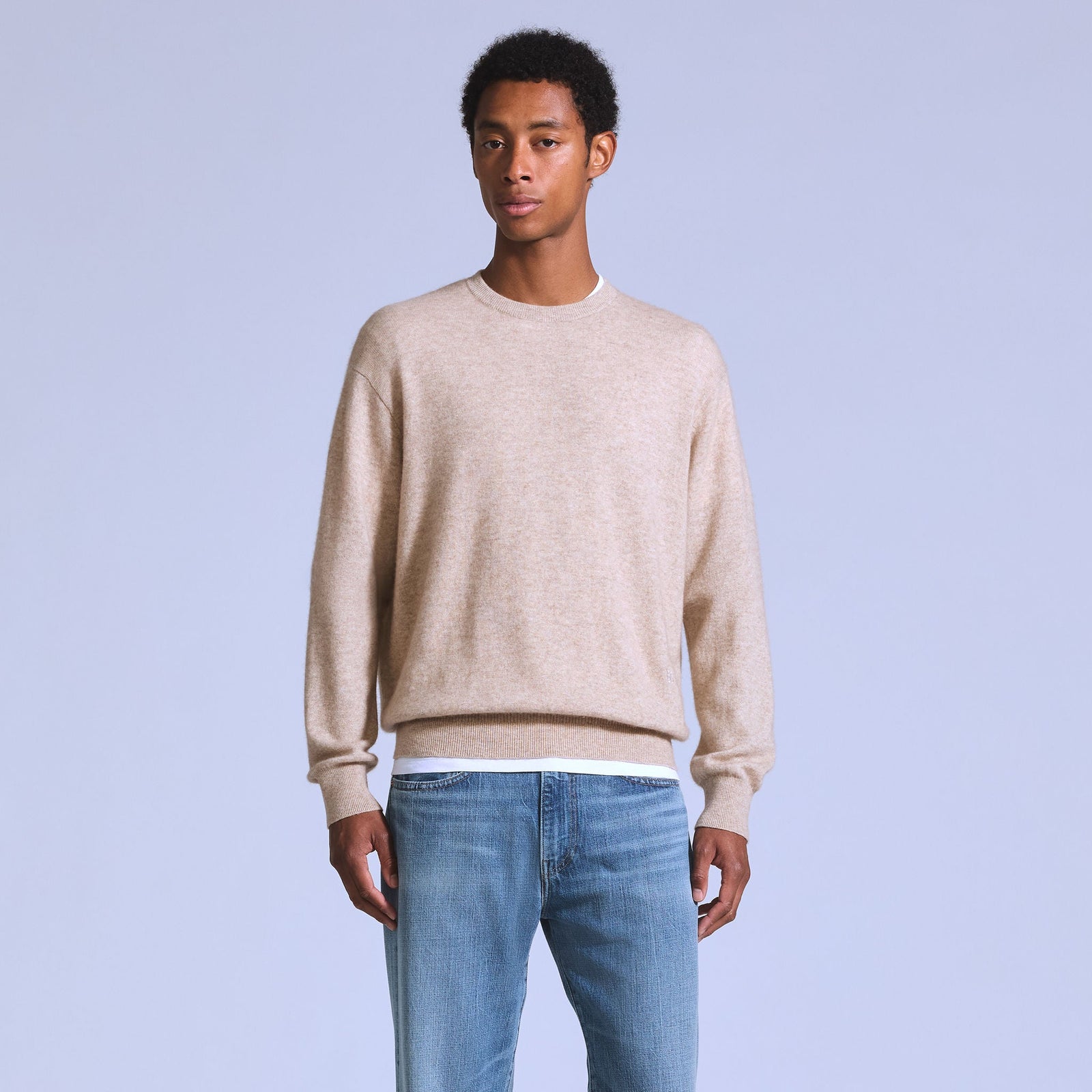 Main 1 - Levi's® Blue Tab™ Men's Wool-Cashmere Sweater - 008PX0000