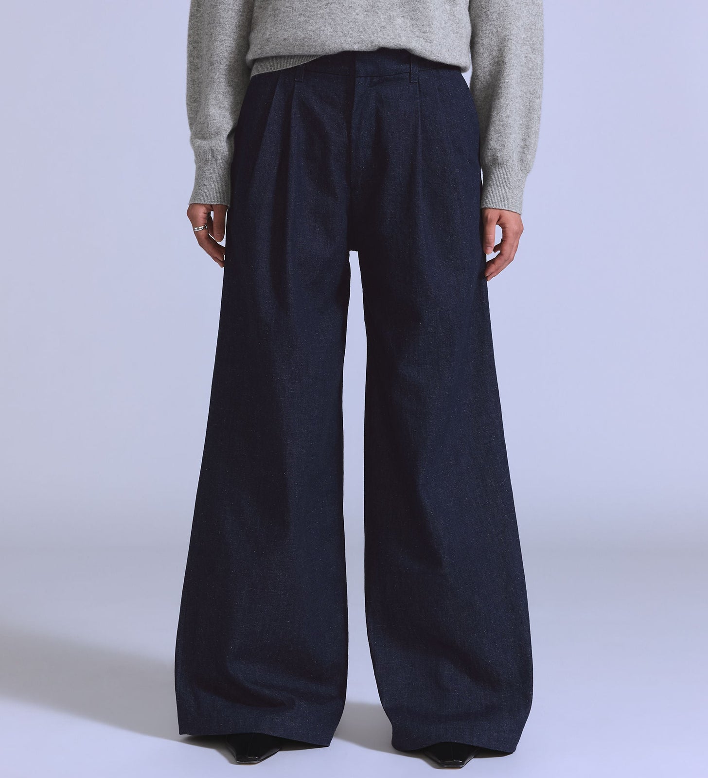 Main 6 - Levi's® Blue Tab™ Women's Denim Pleat Trousers - 006UA0000