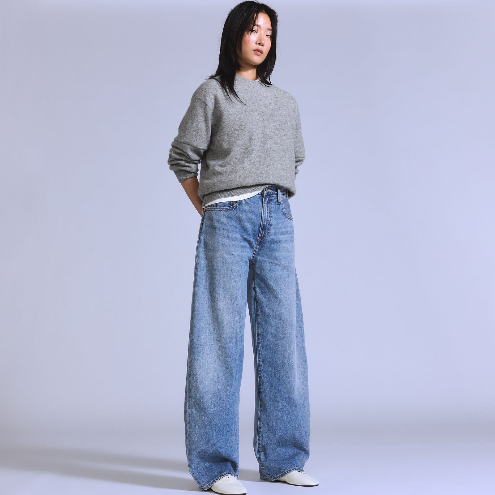 Main 1 - Levi's® Blue Tab™ Women's Drop Barrel Jeans SCL - 