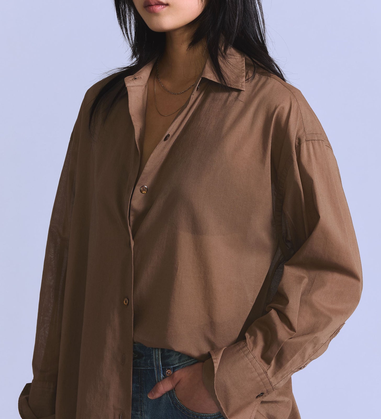 Main 3 - Levi's® Blue Tab™ Women's Long-Sleeve Woven Shirt - 006UD0000